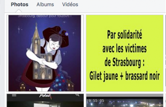 Attentat de Strasbourg : les « gilets jaunes » sur Facebook, entre hommages et complotisme