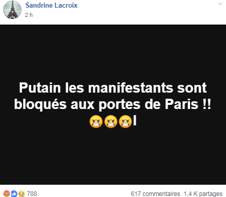 Des gilets jaunes accusent les autorités de les avoir bloqués pour empêcher la mobilisation