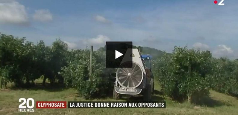 Glyphosate : le Journal de 20 h de France 2 et ses choix regrettables d’illustrations