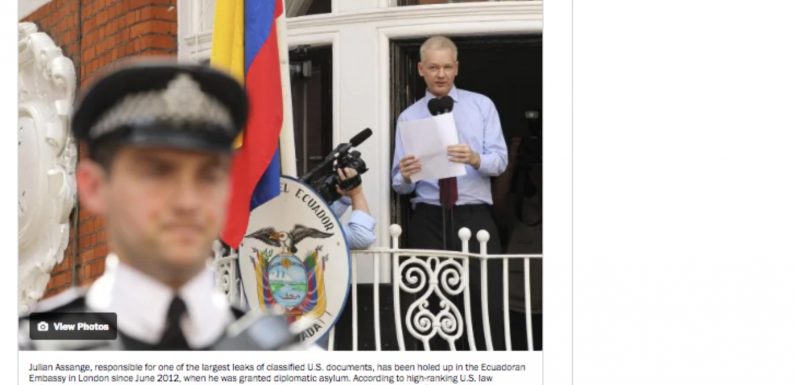 Poursuivre Julian Assange pour avoir publié des documents fait peser de graves menaces sur la liberté de la presse, selon les conclusions du Ministère de la Justice sous Obama. Par Glenn Greenwald