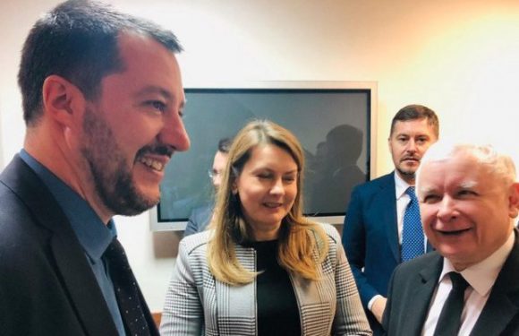 Italie : en visite en Pologne, Salvini veut remplacer l’axe franco-allemand par un axe Rome-Varsovie pour un « nouveau printemps européen »