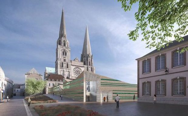 Cathédrale de Chartres : verrue en vue