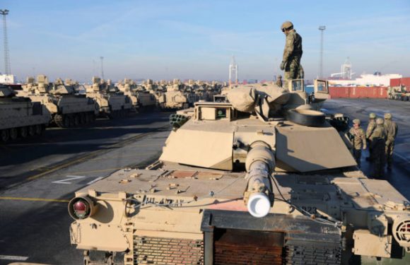 L’armée américaine effectue la relève de ses unités blindées stationnées en Europe