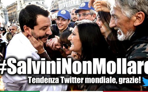Italie : menacé par des juges pro-migrants, Salvini promet que sa ligne « ne changera pas » et reçoit un soutien massif sur Twitter