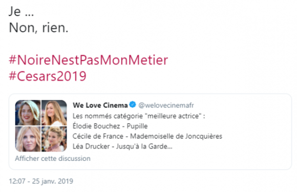 Cinéma : Rokhaya Diallo a un problème avec les nominées au César