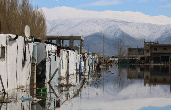 Dans la Békaa, le cauchemar de réfugiés syriens, dans l’eau, la boue et les excréments…