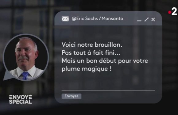 VIDEO. Glyphosate : quand un scientifique signe un article écrit à 85% par Monsanto