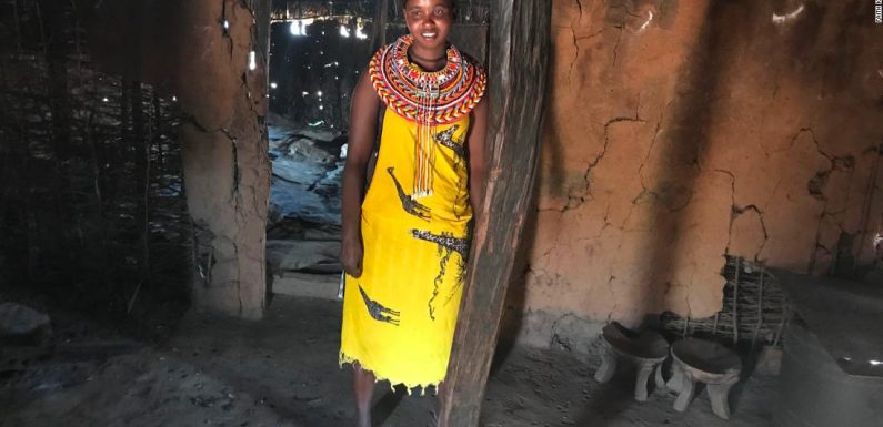 She grew up in a community where women rule and men are banned