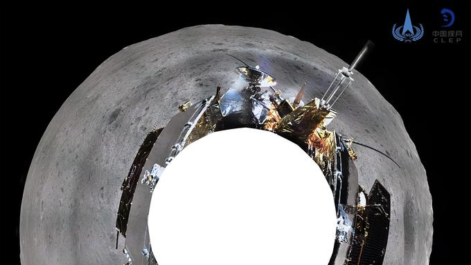 VIDÉO – Face cachée de la Lune: la Chine publie une photo à 360°