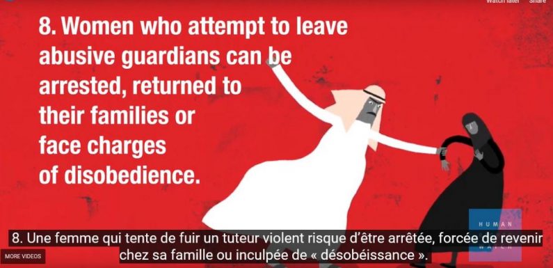 Arabie saoudite : Dix raisons qui poussent les femmes à fuir