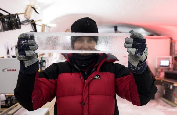 A frozen history of climate change – in pictures