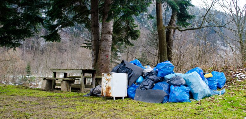 Déchets : les députés favorables à la vidéosurveillance des dépôts sauvages
