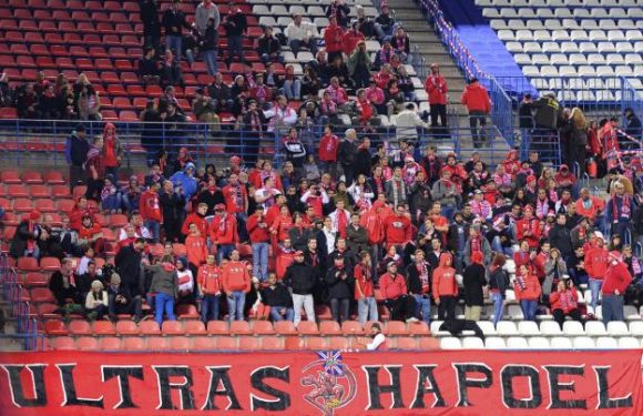 L&rsquo;Hapoël Tel-Aviv condamné à une amende pour des chants outranciers de ses fans