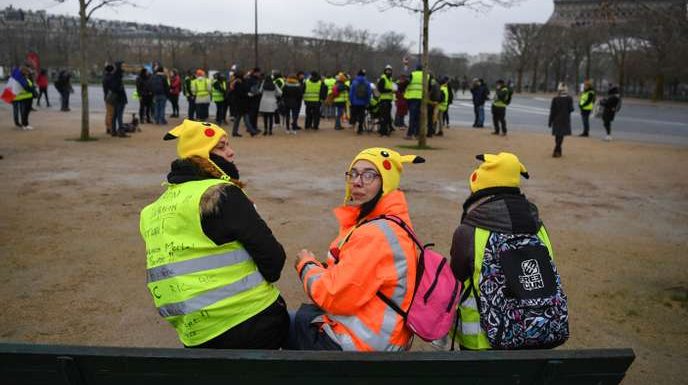 Plusieurs centaines de participantes à la « marche des femmes gilets jaunes »
