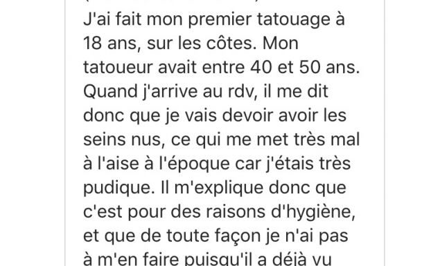 Agressions sexuelles chez les tatoueurs : elle crée « Paye ton tattoo artist » pour dénoncer