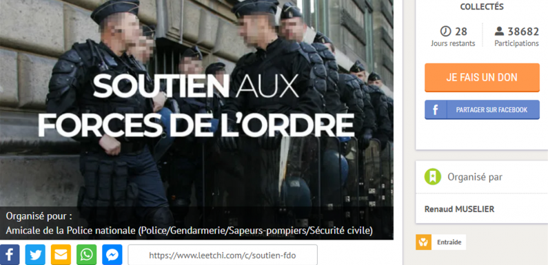 « Gilets jaunes » : la cagnotte pour les policiers blessés dépasse le million d’euros
