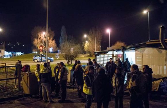 Avant la visite de Macron à Grand-Bourgtheroulde, la veillée d’armes des « gilets jaunes » de l’Eure