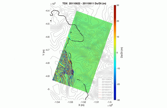 Une énorme cavité s&rsquo;est formée sous le plus dangereux glacier du monde