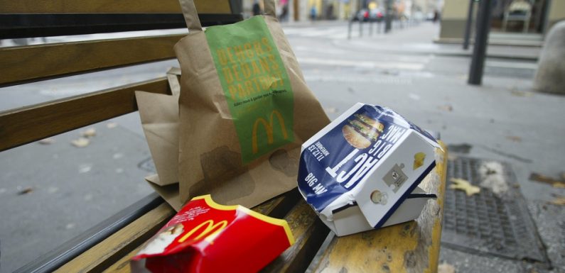 Tri des déchets: Les fast-foods ont jusqu’à fin mars pour proposer des solutions