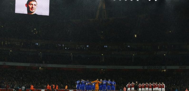 Disparition de Sala: Cardiff et Arsenal rendent un vibrant hommage au joueur disparu