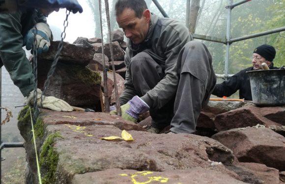 VIDEO. Alsace: Loto du patrimoine ou pas, un vieux château rénové par une bande de bénévoles