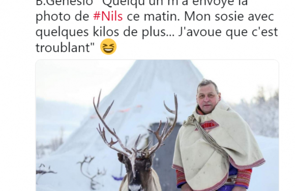 VIDEO. Genesio en Laponie: «J’aimerais accueillir mon jumeau», le sosie du coach de l’OL l’invite à voir ses rennes