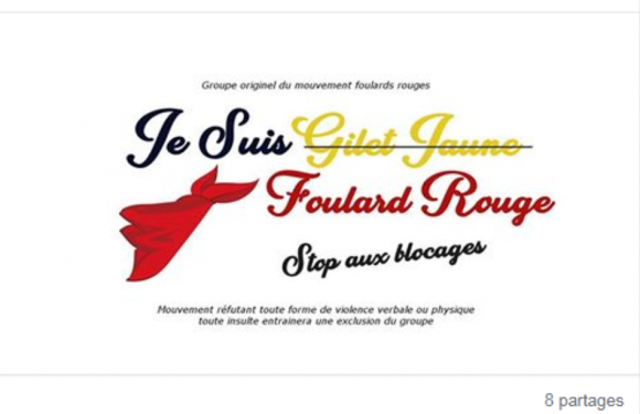 « Gilets jaunes » : Des « foulards rouges » défilent à Paris pour les institutions et contre la violence