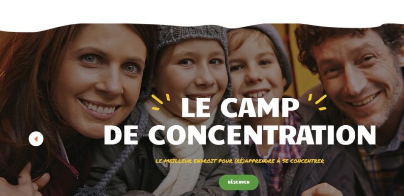 Un site parodique baptisé «camp de concentration» signalé au procureur de Paris