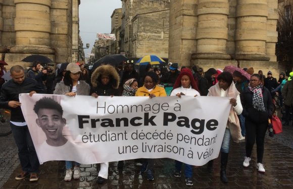 Bordeaux: «Cela aurait pu être moi», une marche a eu lieu ce dimanche en hommage au jeune livreur à vélo tué sur la route