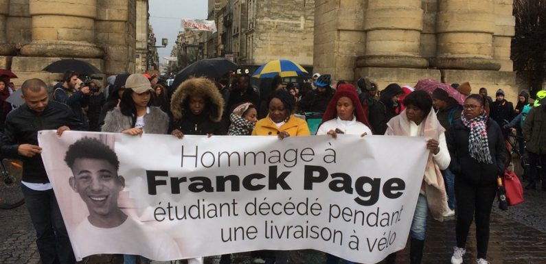 Bordeaux: «Cela aurait pu être moi», une marche a eu lieu ce dimanche en hommage au jeune livreur à vélo tué sur la route
