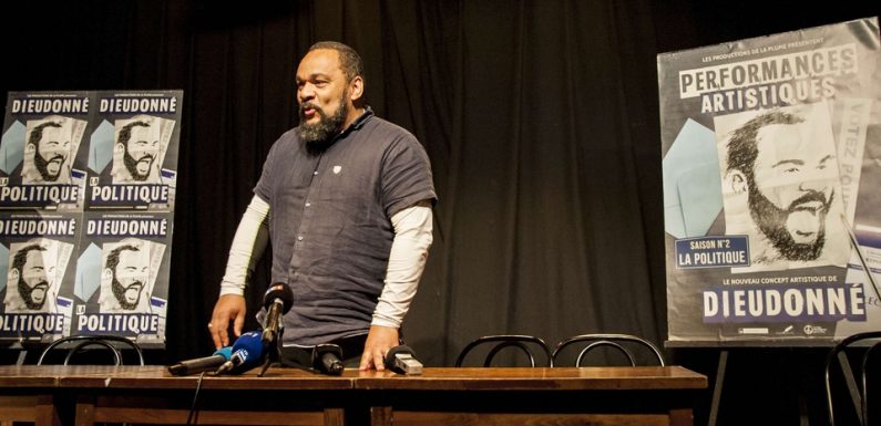 Hauts-de-Seine: Des militants tentent de perturber un spectacle de Dieudonné