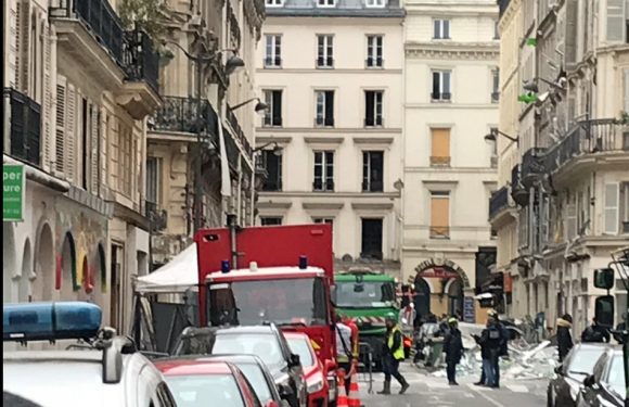 Explosion à Paris: Au lendemain du drame, les pompiers sécurisent le secteur