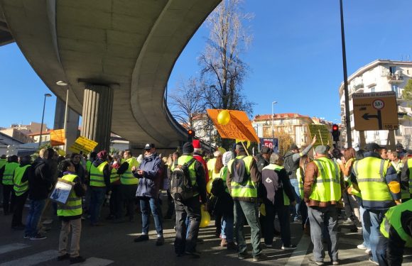 «Gilets jaunes» à Nice: Cinq manifestants interpellés samedi en centre-ville