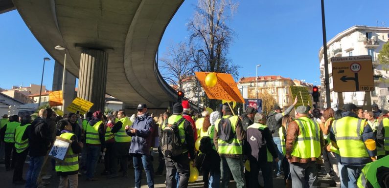 «Gilets jaunes» à Nice: Cinq manifestants interpellés samedi en centre-ville