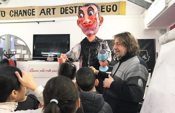 Nice: Un Carnaval sans frontières, des enfants réfugiés créent un char