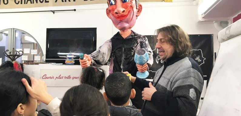 Nice: Un Carnaval sans frontières, des enfants réfugiés créent un char