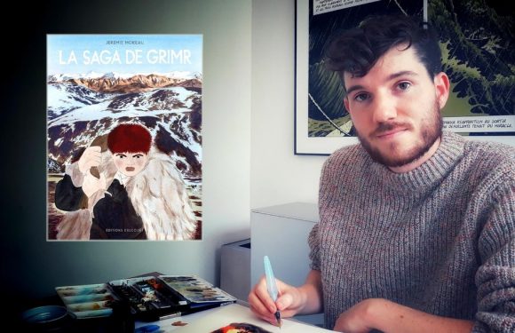 VIDEO. Festival d&rsquo;Angoulême: Comment Jérémie Moreau donne du relief à la neige en BD