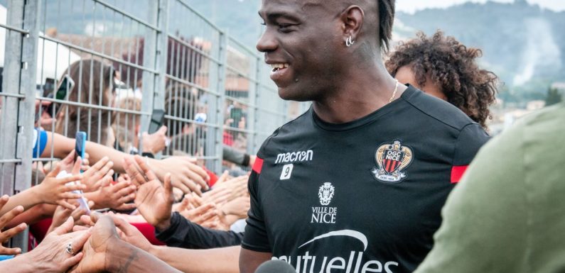 OGC Nice: Balotelli sur le départ, un supporter lance une cagnotte pour le remplacer