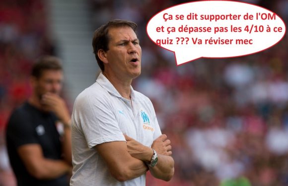QUIZ. OM: Etes-vous assez calés pour critiquer Rudi Garcia? On vous teste sur ses dix plus gros «fails»