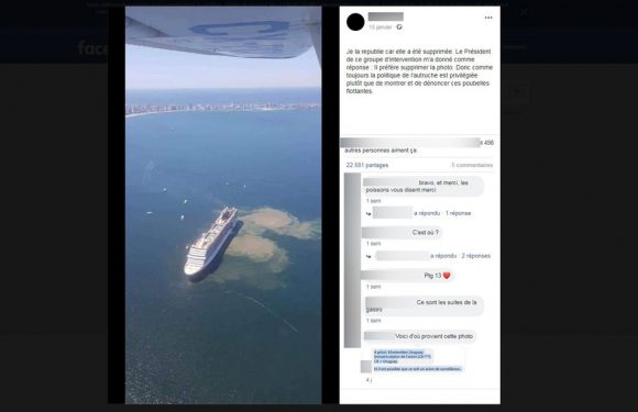 Ce bateau de croisière est-il une «poubelle flottante», comme l&rsquo;affirme une internaute sur Facebook?