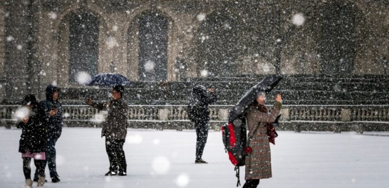Neige EN DIRECT: Quinze départements en vigilance orange… La partie nord de la France se réveille couverte d’un manteau blanc…