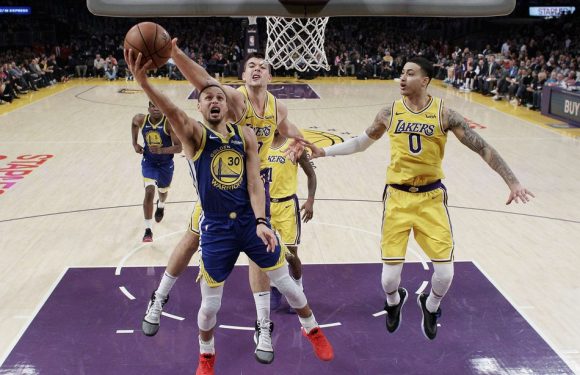 VIDEO. NBA: Les champions en titre écrasent les Lakers, mais Curry se paye la honte de sa vie