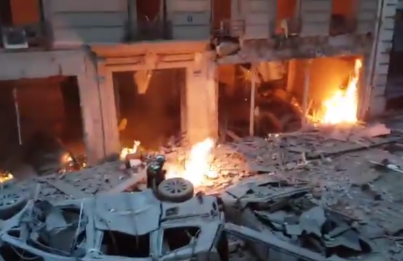 VIDEO. Explosion à Paris: Les images hallucinantes tournées par un journaliste italien après la catastrophe