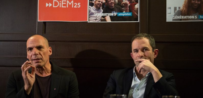 Européennes: Benoît Hamon appelle la gauche de se rassembler derrière Yanis Varoufakis