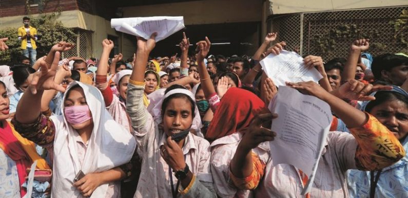 Grève dans le textile au Bangladesh : des centaines d’ouvriers licenciés