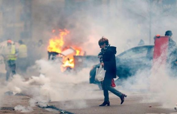 L’acte «VIII» des gilets jaunes émaillés de heurts