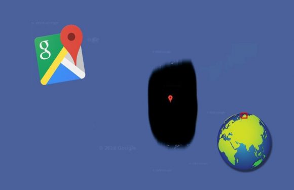 Google Maps cache mystérieusement une île