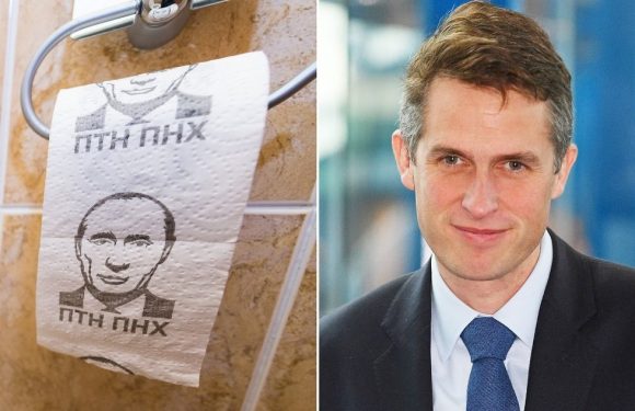 Du papier toilette «Poutine» découvert chez un ministre britannique