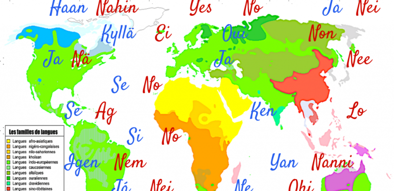 OUI/NON dans 115 langues !