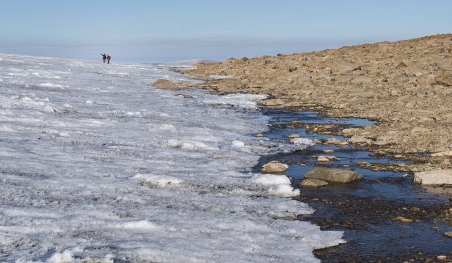 Retreating Ice Exposes Arctic Landscape Unseen for 120,000 Years